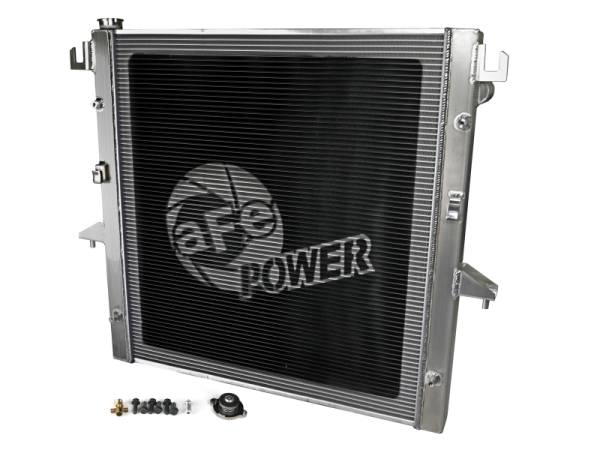 aFe - aFe BladeRunner Street Series Tube & Fin Aluminum Radiator 03-09 Dodge Diesel L6 5.9L/6.7L 46-52061
