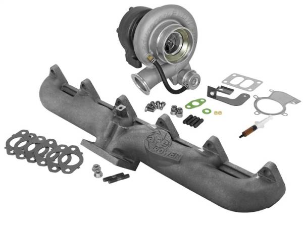 aFe - aFe Power Bladerunner Turbocharger w/ Exhaust Manifold 98.5-02 Dodge Diesel Trucks L6-5.9 (td) 46-60060-MB