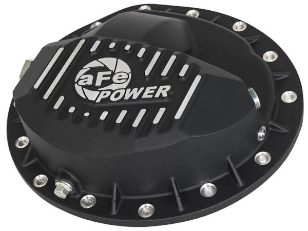 aFe - aFe Power Pro Series Rear Differential Cover Black w/ Machined Fins 99-13 GM Trucks (GM 9.5-14) 46-70372