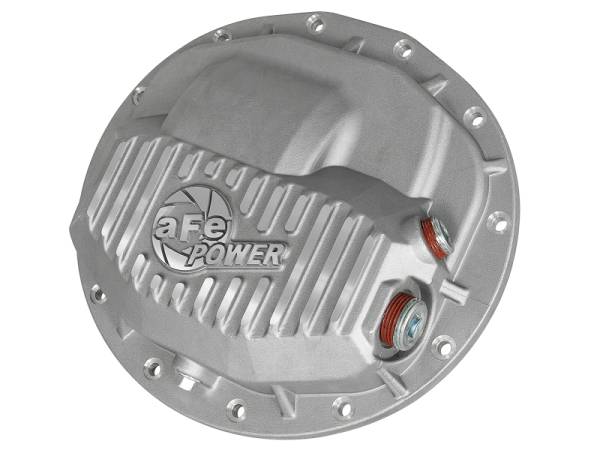 aFe - aFe Power Street Series Front Differential Cover Raw w/ Machined Fins 13-18 RAM V8 5.7/6.4L 46-70400