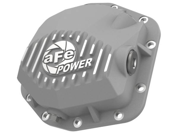 aFe - aFe Power Street Series Rear Differential Cover Raw w/Machined Fins 18-21 Jeep Wrangler JL Dana M200 46-71090A