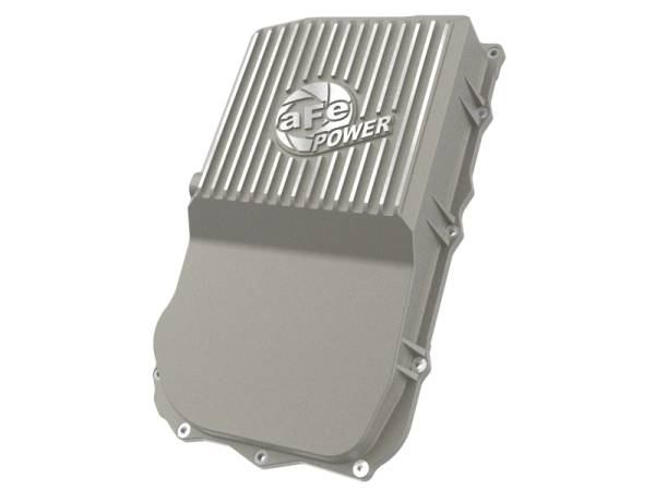 aFe - aFe POWER 18-25 Jeep Wrangler (JL) 850RE/8HP70/8HP75 Transmission Pan - Raw w/ Machined Fins 46-71300A