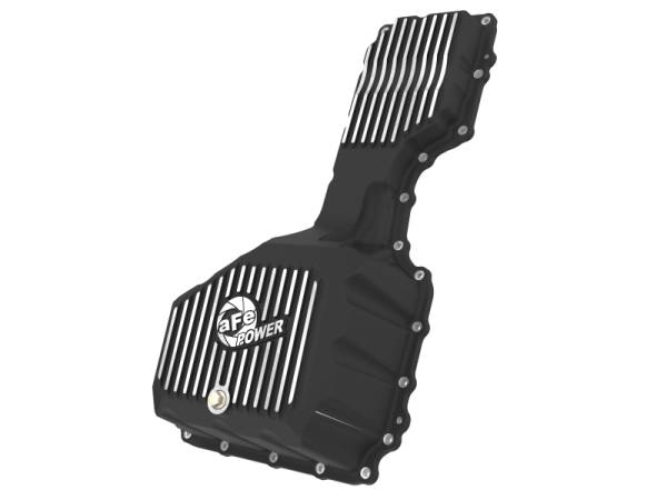 aFe - aFe 20-25 GM Diesel V8-6.6L L5P Engine Oil Pan w/ Machined Fins 46-71370B