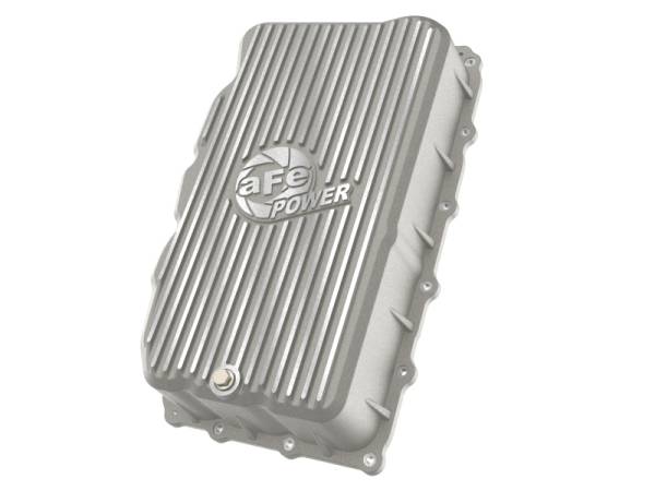 aFe - aFe 20-26 GM Trucks L6 3.0L Transmission Pan - Raw / Machined Fins 46-71420A
