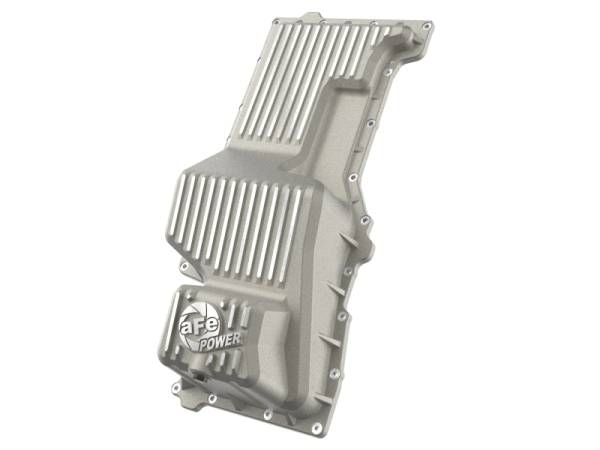 aFe - aFe 20-25 GM Trucks Engine Oil Pan - Raw w/ Machined Fins 46-71440A