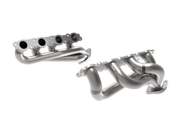aFe - aFe Twisted Steel 1-7/8in 304 SS Headers 20-21 Ford F-250/F-350 V8-7.3L 48-33029