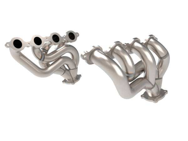 aFe - aFe Twisted 1-3/4in 304SS Shorty Header 16-21 Chevy Camaro SS 6.2L V8 48-34144