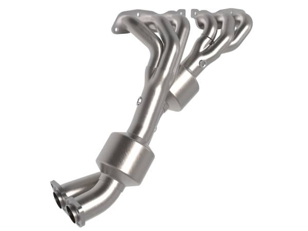 aFe - aFe 98-05 Lexus GS300 / 01-05 Lexus IS300 Twisted Steel 304 Stainless Steel Header w/ Cat 48-36017-HC
