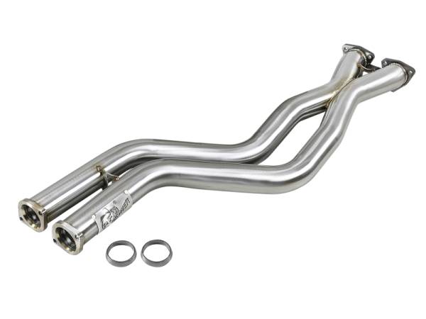 aFe - aFe Twisted Steel HDR X-Pipe SS-304 01-06 BMW M3 3.2L S54 48-36324