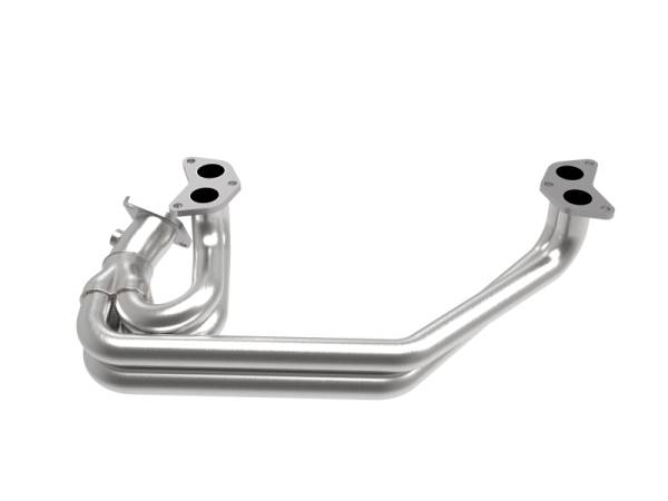 aFe - aFe Power Twisted Steel Long Tube Header 02-19 Subaru Impreza WRX/STI/Legacy (Unequal Length) 48-36803