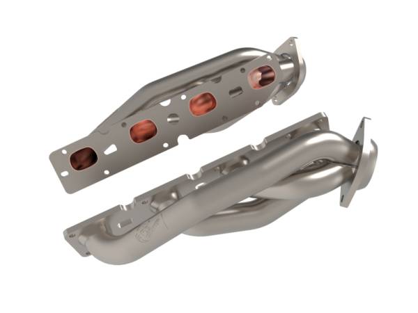 aFe - aFe Twisted Steel 11-21 Jeep Grand Cherokee (WK2) 5.7L V8 Headers - Titanium (Ceramic Coated) 48-38029-T