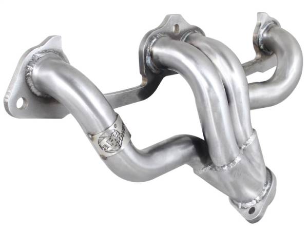 aFe - aFe Power Twisted Steel Exhaust Headers 409 Stainless Steel 83-02 Jeep Wrangler (YJ) L4 2.5L 48-46206