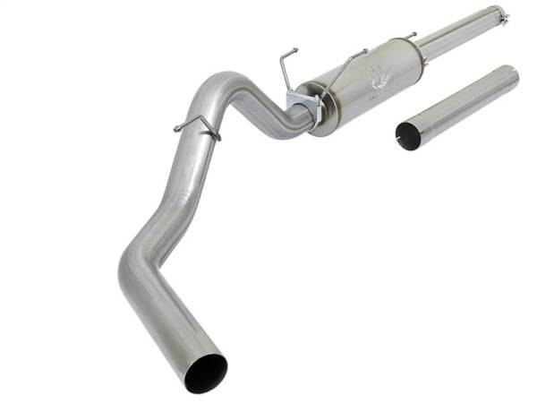 aFe - aFe LARGE Bore HD Exhausts Cat-Back SS-409 EXH CB Dodge Diesel Trucks 03-04 L6-5.9L (td) 49-12005