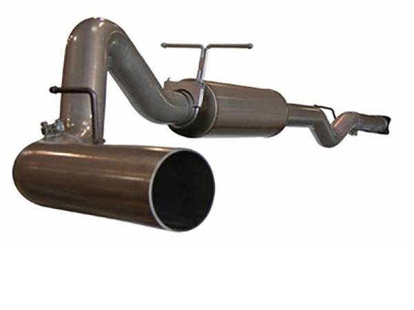 aFe - aFe LARGE Bore HD Exhausts Cat-Back SS-409 EXH CB GM Diesel Trucks 01-05 V8-6.6L (td) LB7/LLY 49-14001