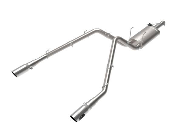 aFe - aFe 09-18 Ram 1500 V8 5.7L Hemi Gemini XV 3in 304 SS Cat-Back Exhaust w/ Polished Tips 49-32083-P