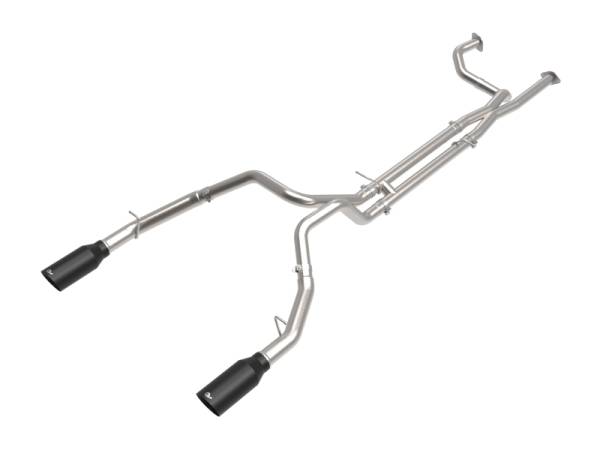 aFe - aFe Vulcan Series 3in 304SS Cat-Back Exhaust 21+ Ram 1500 TRX V8-6.2L w/ Black Tips 49-32084-B