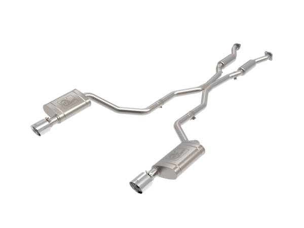 aFe - aFe 11-21 Dodge Durango V6-3.6L/V8-5.7L MACH Force-Xp 304 SS Cat-Back Exhaust System w/ Polished Tip 49-32086-P