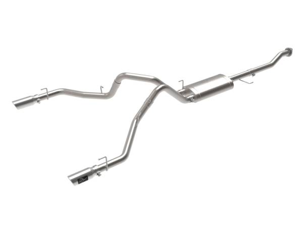 aFe - aFe Vulcan Series 3in 304SS Cat-Back w/ Polished Tips 15-20 Ford F-150 V6 2.7L/35L(tt) / V8 5.0L 49-33130-P