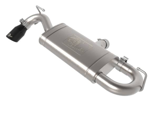 aFe - aFe Ford Bronco Sport 21-22 L3-1.5L (t)/L4-2.0L (t) Vulcan Axle-Back Exhaust System- Black Tips 49-33141-B