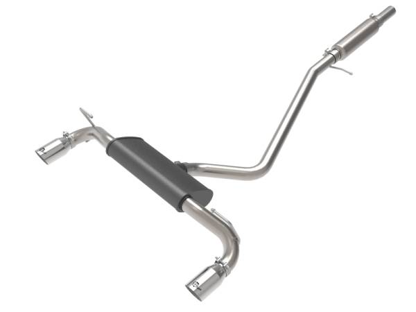 aFe - aFe Ford Bronco Sport 21-22 L3-1.5L (t)/L4-2.0L (t) Vulcan Cat-Back Exhaust System-Polished Tips 49-33142-P