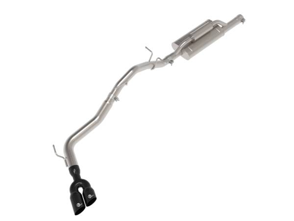 aFe - aFe 2024+ Ford Ranger L4-2.3L (t) Vulcan Series 2.5in to 3in Cat-Back Exhaust w/ Black Tip 49-33148-B