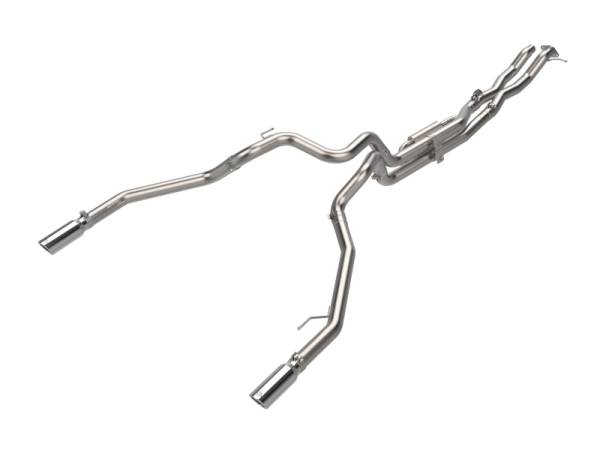 aFe - aFe 24-25 Ford Ranger Raptor Vulcan Series 3in 304 SS Cat-Back Exhaust w/ Polished Tips 49-33152-P