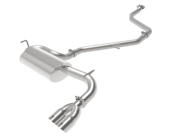 aFe - aFe POWER Takeda 2in to 2-1 304 SS Cat-Back Exhaust w/ Polished Tips 11-17 Lexus CT200h 1.8L 49-36047-P