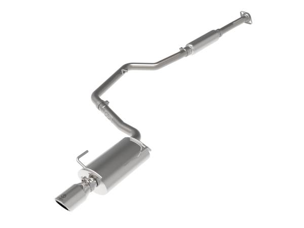 aFe - aFe POWER Takeda 12-16 Subaru Impreza 2.0L 2.5in 304SS CB Exhaust w/ Polished Tips 49-36052-P