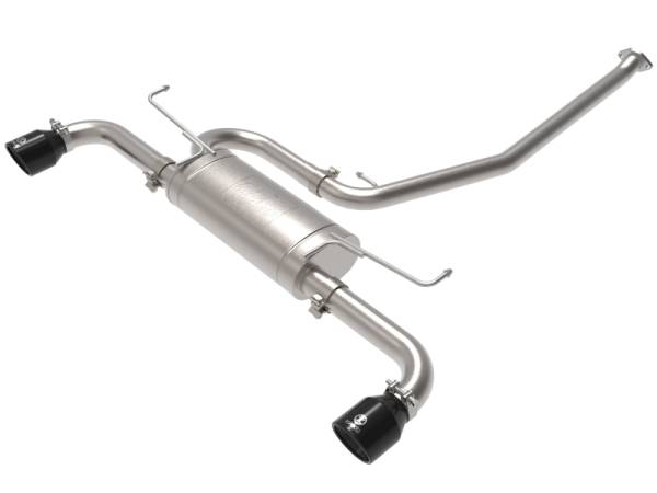 aFe - aFe POWER Takeda 19-21 Toyota RAV4 L4-2.5L 304SS CB Exhaust w/ Black Tips 49-36053-B