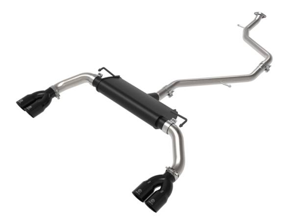 aFe - aFe 19-21 Lexus UX200 Takeda 2in - 2.5in. 304 SS Cat-Back Exhaust System w/ Black Tip 49-36054-B