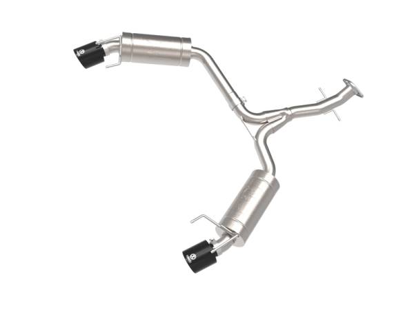 aFe - aFe POWER Takeda 06-13 Lexus IS250/IS350 SS Axle-Back Exhaust w/ Black Tips 49-36055-B