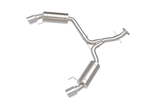 aFe - aFe POWER Takeda 06-13 Lexus IS250/IS350 SS Axle-Back Exhaust w/ Polished Tips 49-36055-P