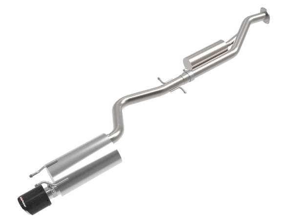 aFe - aFe Lexus IS300 01-05 L6-3.0L Takeda Cat-Back Exhaust System- Carbon Fiber Tip 49-36058-C