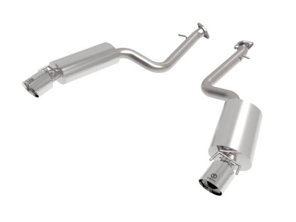 aFe - aFe Lexus IS350 14-22 V6-3.5L Takeda Axle-Back Exhaust System- Polished Tip 49-36060-P