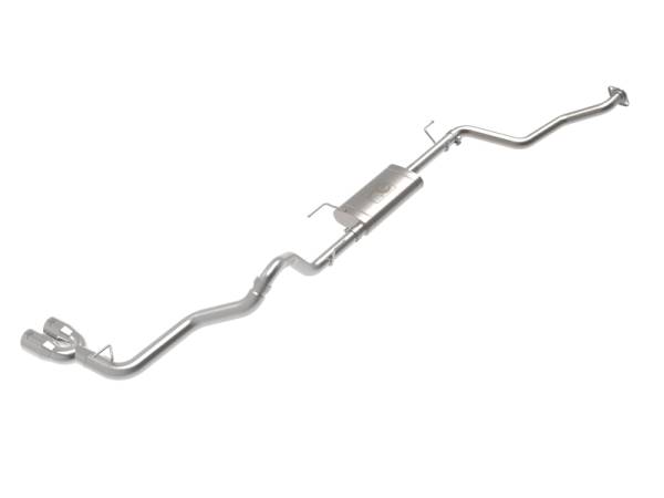 aFe - aFe 2024 Toyota Tacoma L4 2.4L Vulcan Series 2.5-3in 304 SS Steel Cat-Back Exhaust w/Polished Tips 49-36074-P