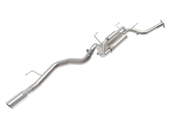 aFe - aFe 2025 Toyota 4-Runner 2.5in to 3in SS-304 Cat-Back Exhaust w/ Polished Tip 49-36080-P