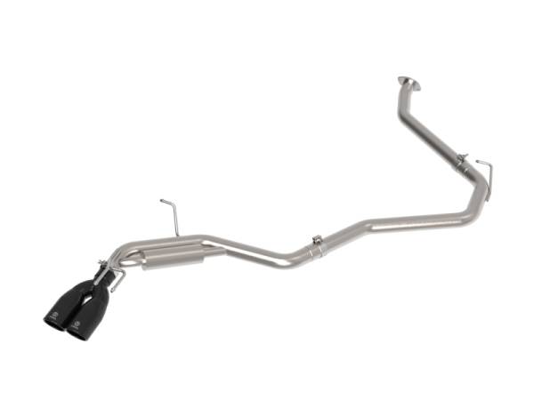 aFe - aFe 2025+ Toyota Camry L4 2.5L Takeda SS Cat-back Exhaust w/ Black Tips 49-36087-B