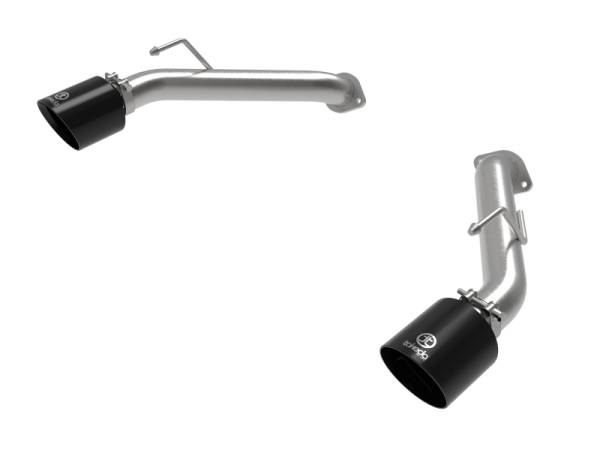 aFe - aFe Nissan Z 23-23 V6-3.0L Takeda 2-1/2in 304 SS Axle-Back Exhaust System w/ Black Tips 49-36137-B