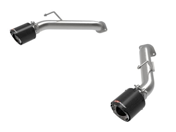 aFe - aFe 2023 Nissan Z V6-3.0L (tt)Takeda Stainless Steel Axle-Back Exhaust System w/ Carbon Fiber Tip 49-36137-C