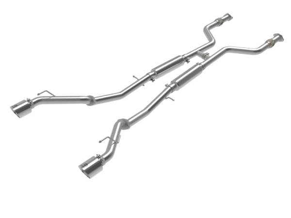 aFe - aFe POWER Takeda 2023 Nissan Z 2 1/2in 304 SS Cat-Back Exhaust System w/ Polished Tips 49-36138-P