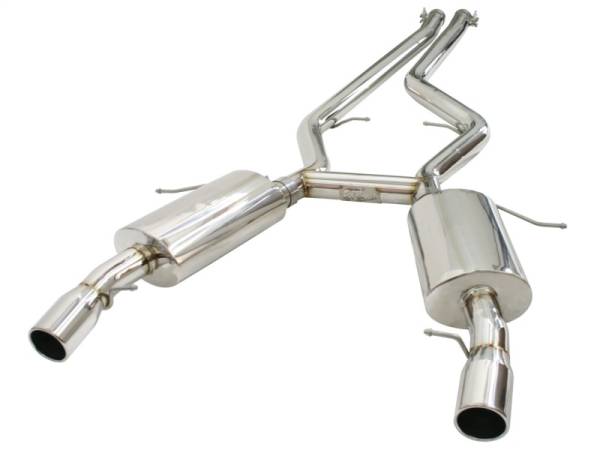aFe - aFe MACHForce XP Exhausts Cat-Back SS-304 EXH CB BMW 335i (E90/92 Only) 07-09 L6-3.0L (tt) SS-304 49-36301