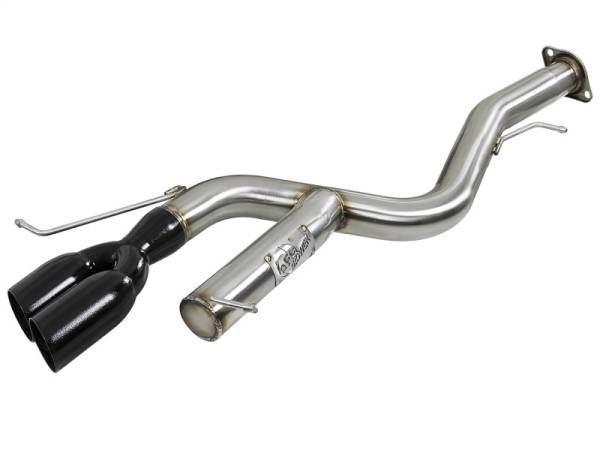 aFe - aFe MACHForce XP 08-13 BMW 135i L6-2.0L N54/N55 3in. 304 SS Axle-Back Exhaust w/Black Tips 49-36302-B