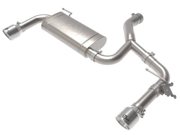 aFe - aFe 15-21 BMW X1 F48 L4 2.0L (t) MACH Force-Xp 3 to 2-1/2 IN SS Axle-Back Exhaust w/Polished Tip 49-36349-P