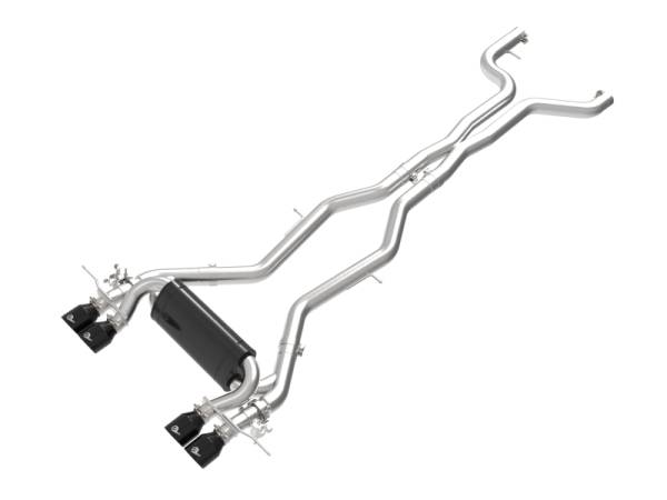 aFe - aFe 23-25 BMW M2 L6-3.0L (G87) MACH Force-Xp Cat-Back Exhaust w/ Black Tip 49-36353-B