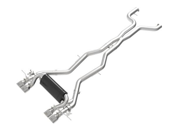 aFe - aFe 23-25 BMW M2 L6-3.0L (G87) MACH Force-Xp Cat-Back Exhaust w/ Polished Tip 49-36353-P