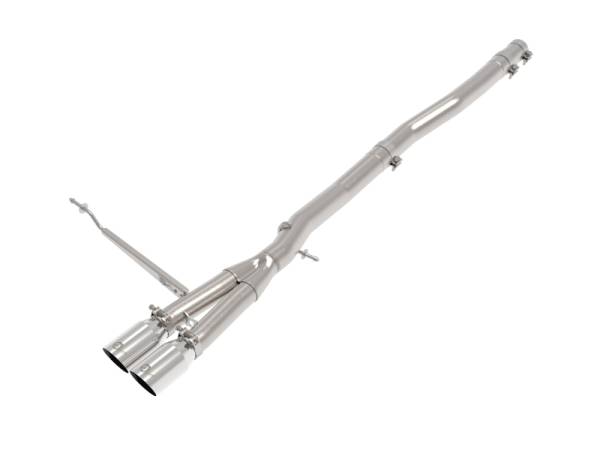 aFe - aFe 14-24 Mini Cooper S MACH Force-Xp 3in to 2-1/2in 304SS Cat-Back Exhaust w/ Polished Tip 49-36354-P