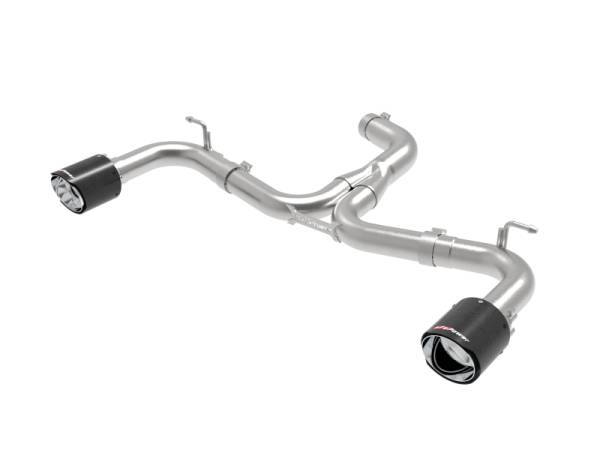 aFe - aFe 18-20 VW GTI (MK7.5) 2.0L MACH Force-Xp 3in to 2.5in 304 SS Axle-Back Exhaust System- Carb. Tips 49-36421-C