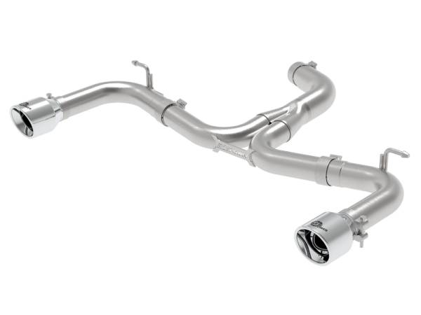 aFe - aFe 18-20 VW GTI (MK7.5) 2.0L MACH Force-Xp 3in to 2.5in 304 SS Axle-Back Exhaust System- Pol. Tips 49-36421-P