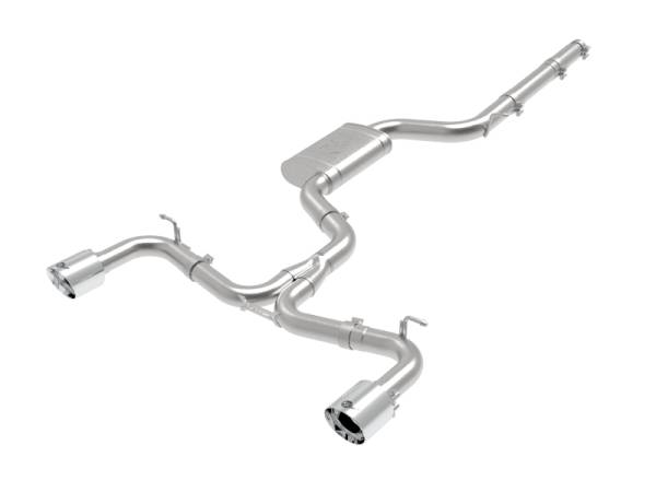 aFe - aFe MACHForce XP 3in-2.5in SS Exhaust Cat-Back 18-19 Volkswagen GTI (MK7.5) L4-2.0L (t) - Polished 49-36422-P