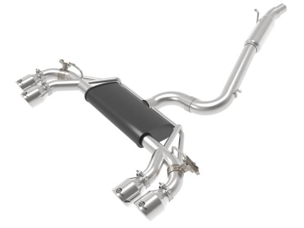aFe - aFe POWER MACH Force-Xp 15-19 Volkswagen Golf R L4-2.0L(T) 304 SS Cat-Back Exhaust System - Polished 49-36430-P